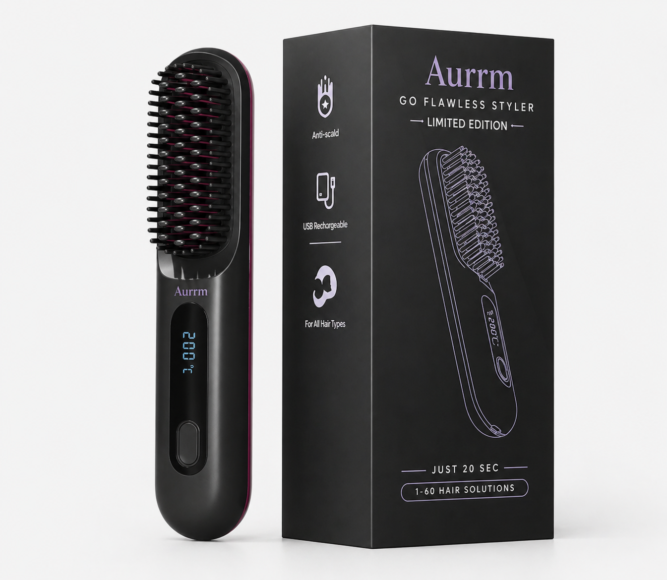 Aurrm Go Flawless Styler